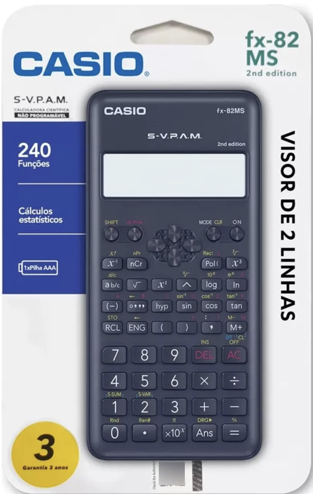 Calculadora Casio FX-82
